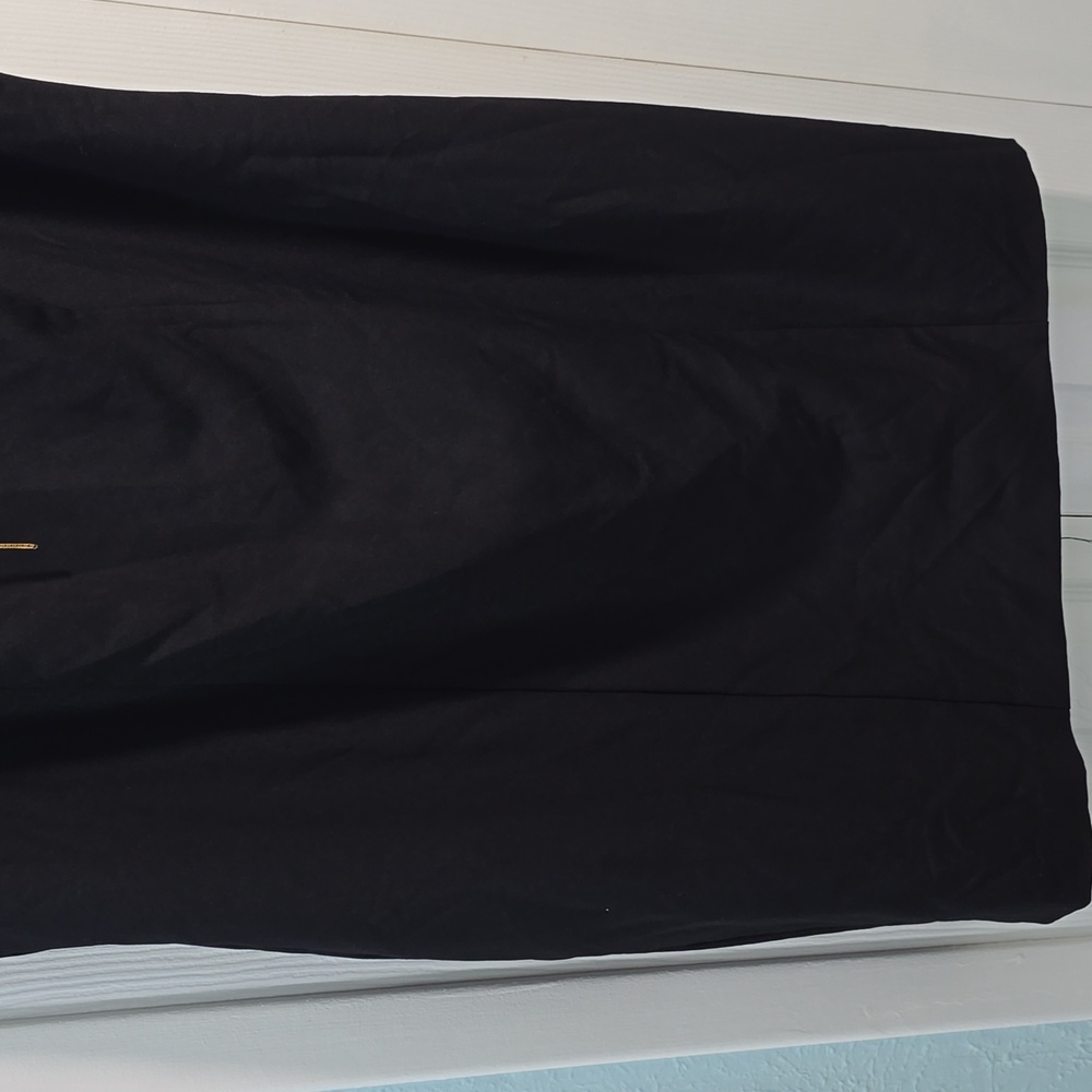 Ellen Tracy Black Dress with Gold Accents - Picture 4 of 16